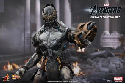 HOT TOYS MOVIE MASTERPIECE CHITAURI FOOT Soldier MMS226 FREE SHIPPING worldwide