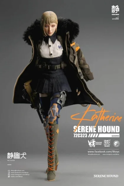I8toys 72C323 Serene Hound Troop Katherine 1/6 figure FREE SHIPPING worldwide