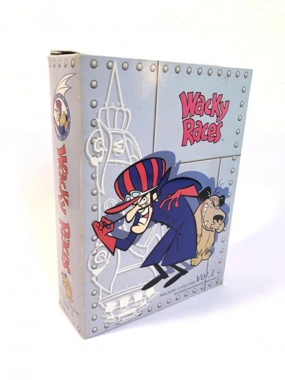 Mini Car Wacky Races Machine Collection Vol.1 (Set of 6) FREE SHIPPING WORDWIDE