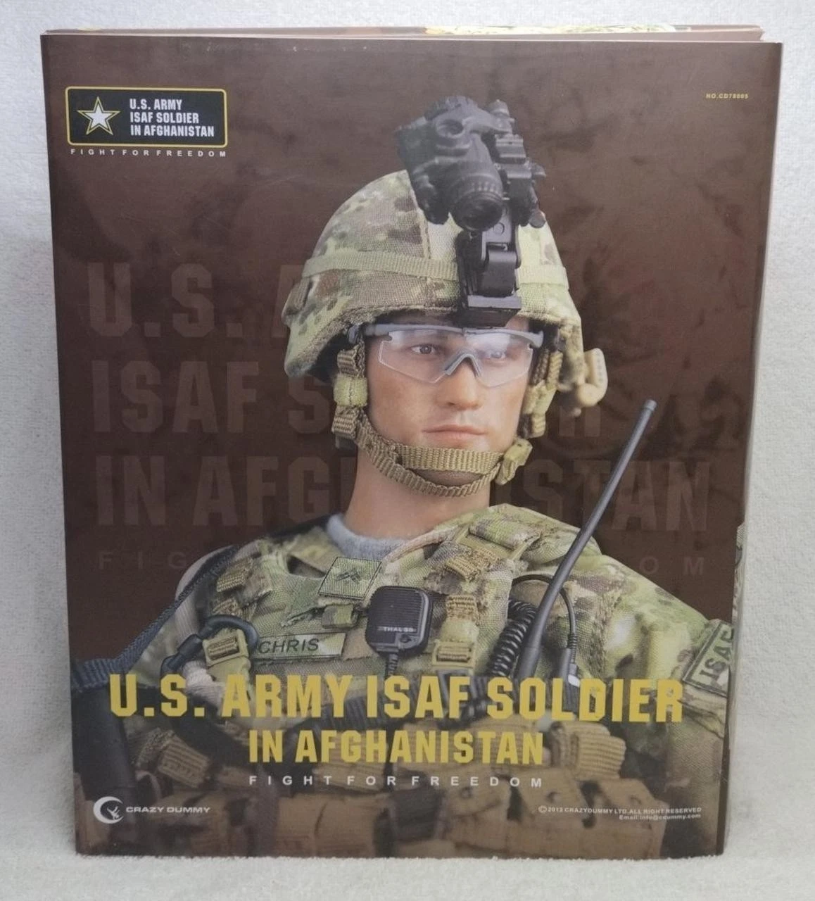 Crazy Dummy 1/6 US Army ISAF infantry afghanistan 78005 FREE SHIPPING WORLDWIDE - Image 2