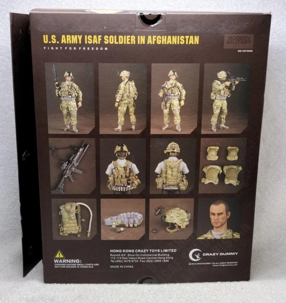 Crazy Dummy 1/6 US Army ISAF infantry afghanistan 78005 FREE SHIPPING WORLDWIDE - Image 3