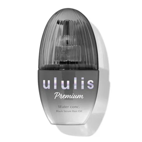 NEW ululis Water Conc Black Serum Premium Hair Oil 100ml J-Beauty Damage Repair