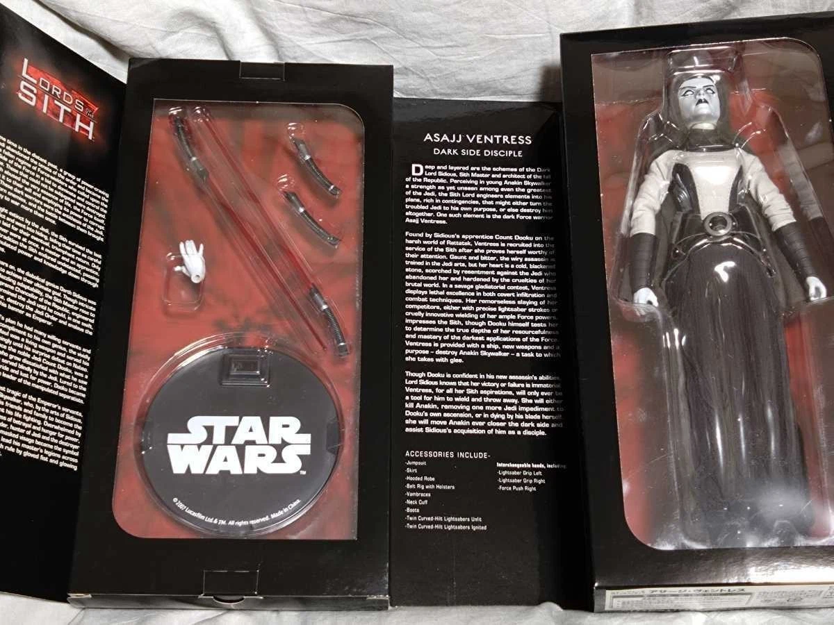 Sideshow Star Wars Asajj Ventress Lords of The Sith 1/6 FREE SHIPPING WORLDWIDE - Image 2