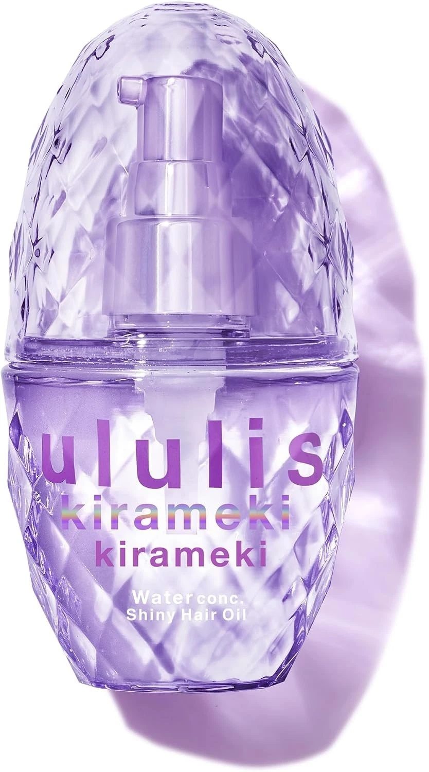 NEW ululis Kirameki Water Conc Shine Repair Hair Oil 100ml Glossy Hair Care Japa