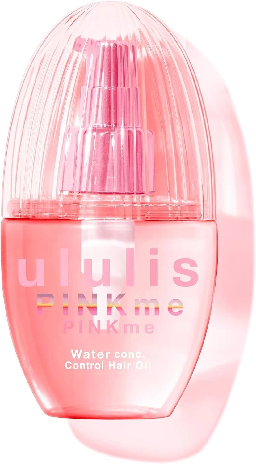 NEW ululis Pink Me Water Conc Sleek Hair Oil 100ml Frizz Control Smooth Japan