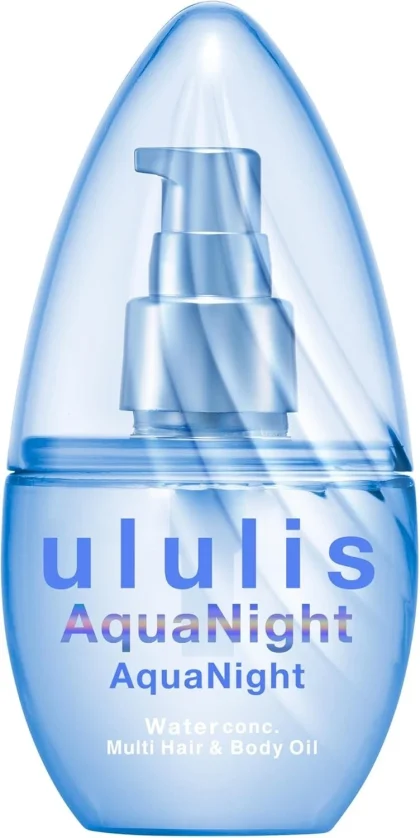 NEW ululis Aqua Night Water Conc Repair Hair Oil 100ml Night Care Japan Exclusiv