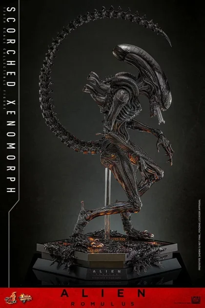 Hot Toys 1/6 MMS784 Scorched Xenomorph Romulus 1/6 FREE SHIPPING worldwide