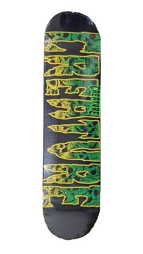 Creature Skateboard Catacomb Deck 7.75in x 31.40in Sealed Deadstock Japan