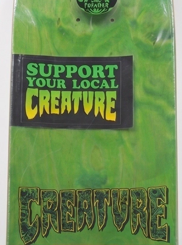 Creature Skateboard Catacomb Deck 7.75in x 31.40in Sealed Deadstock Japan - Image 3