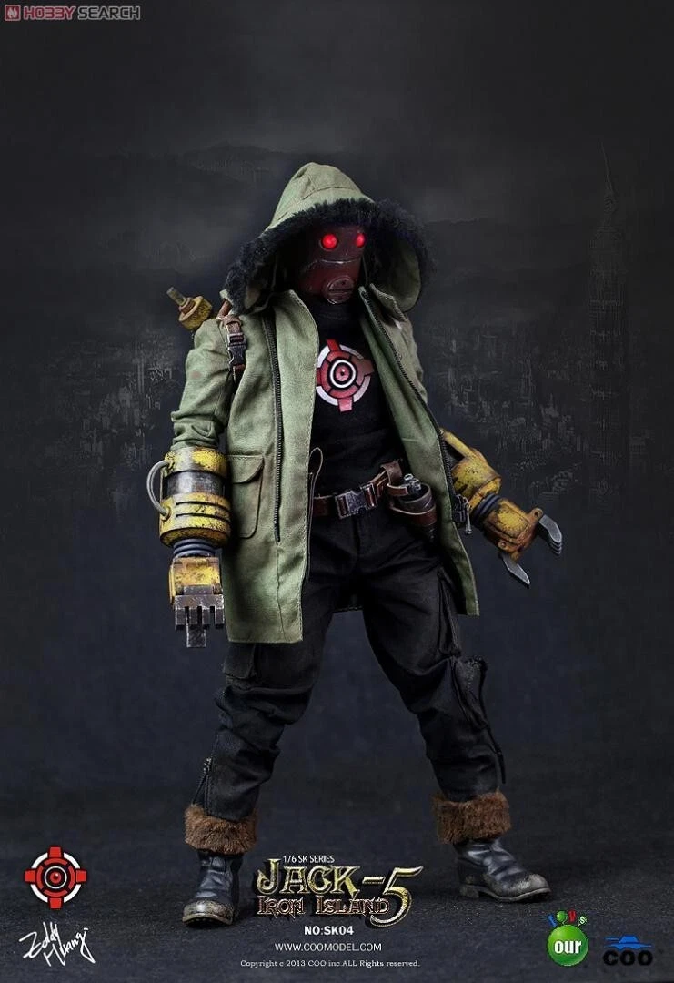 Coo Model Iron Island JACK-5 1/6 Scale Action Figure FREE SHIPPING - Image 2
