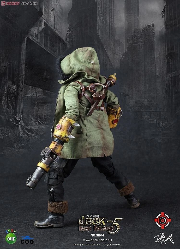 Coo Model Iron Island JACK-5 1/6 Scale Action Figure FREE SHIPPING - Image 3