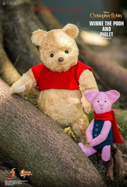 Hot Toys MMS503 Christopher Robin Winnie the Pooh & Piglet 2 Set FREE SHIPPHING