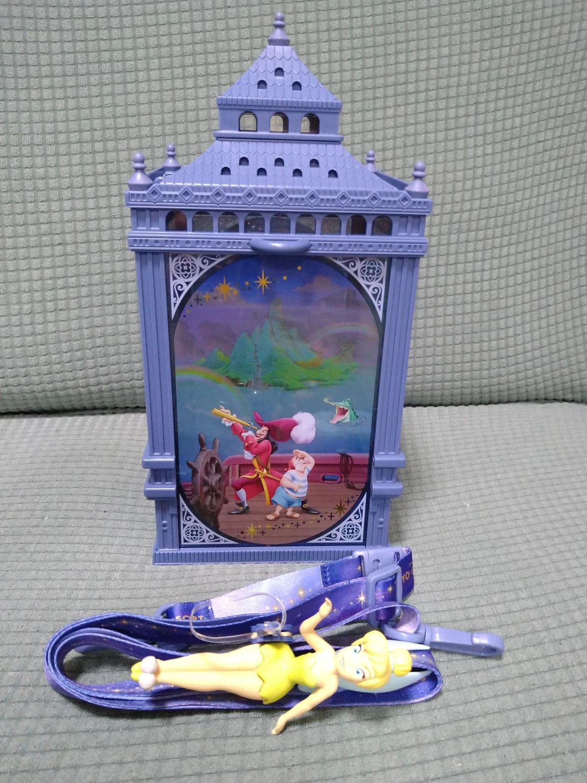 Tokyo Disney Resort Sea Peter Pan Tinker Bell Light-Up Popcorn Bucket Japan - Image 3