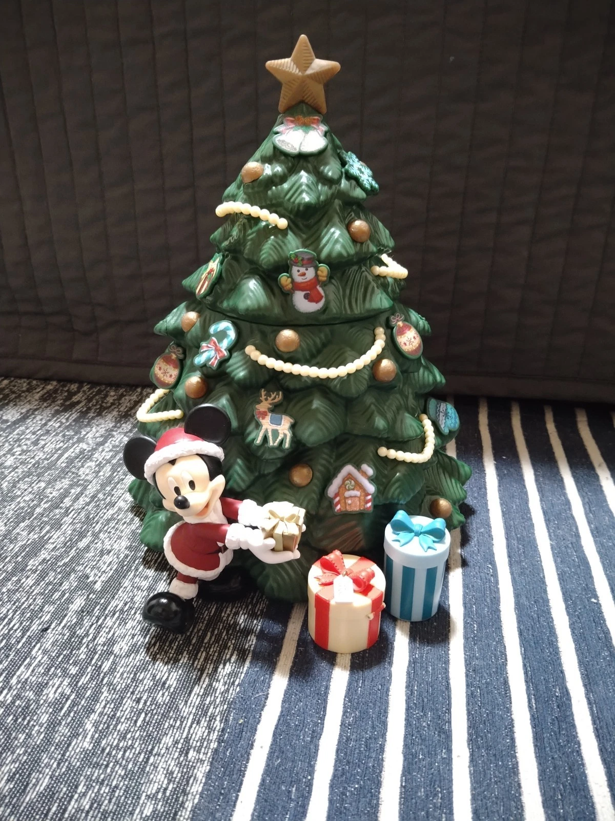 Disneyland Christmas Tree Popcorn Bucket Mickey Mouse Disney Sea Tokyo Japan - Image 3