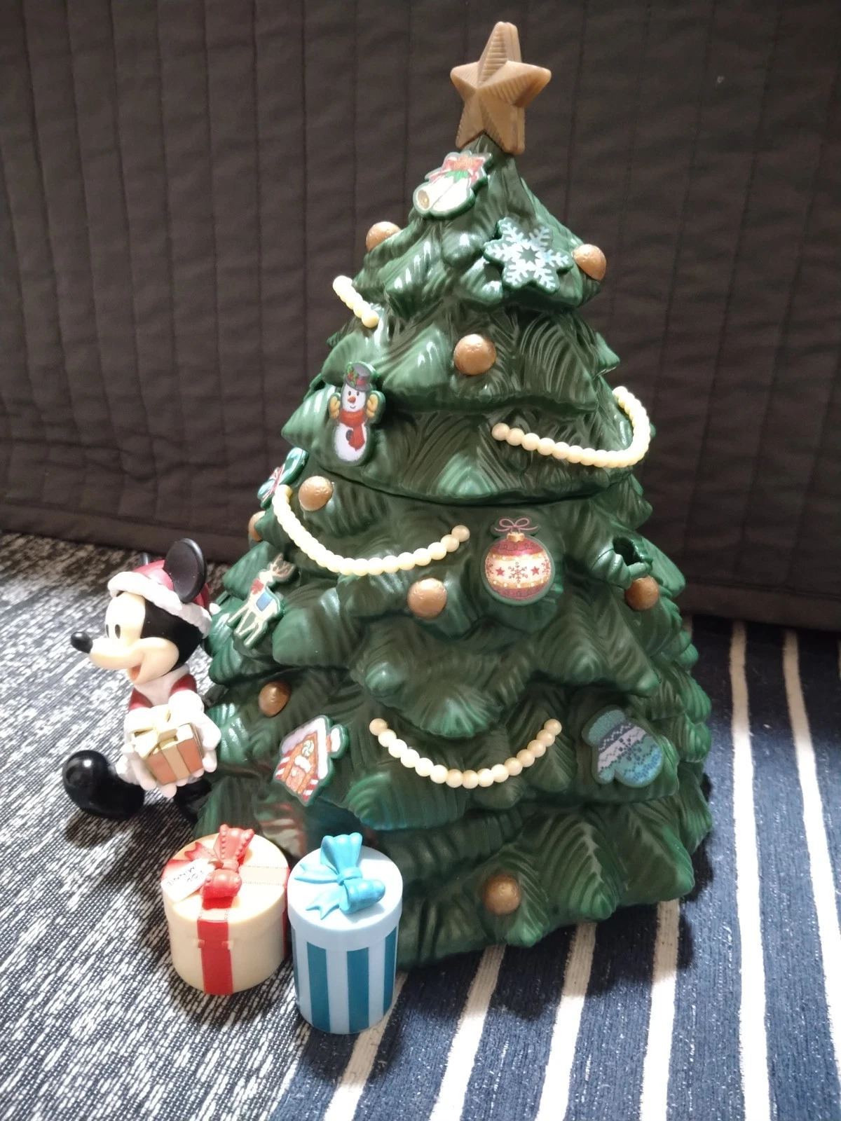 Disneyland Christmas Tree Popcorn Bucket Mickey Mouse Disney Sea Tokyo Japan - Image 4