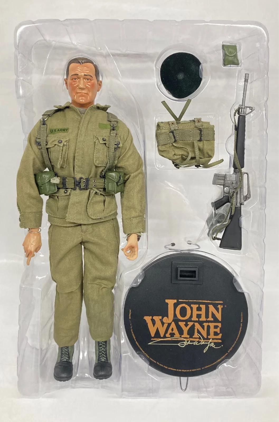 Sideshow John Wayne Army Special Forces Colonel Figure 1/6 scale FREE SHIPPING - Image 5
