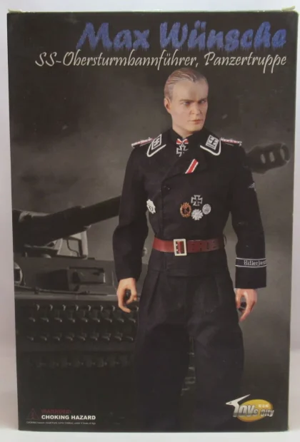 TOYS CITY Max Wunsche SS Obersturmbanfuhrer Panzergrup 1/6 scale  Free shipping