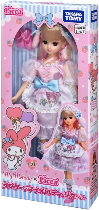 Takara Tomy Licca-chan Doll LD-28 Licca Lovely My Melody Sanrio New Japan