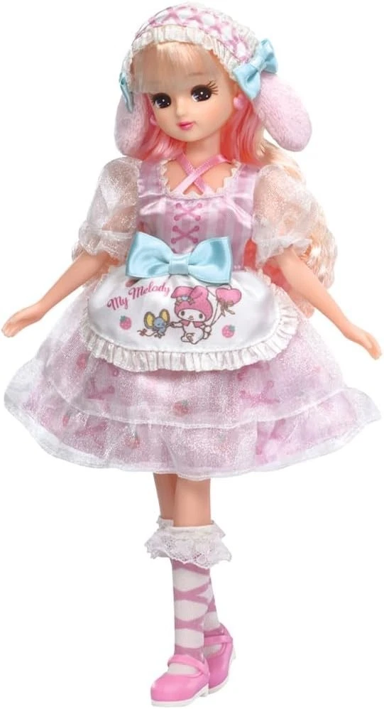 Takara Tomy Licca-chan Doll LD-28 Licca Lovely My Melody Sanrio New Japan - Image 5