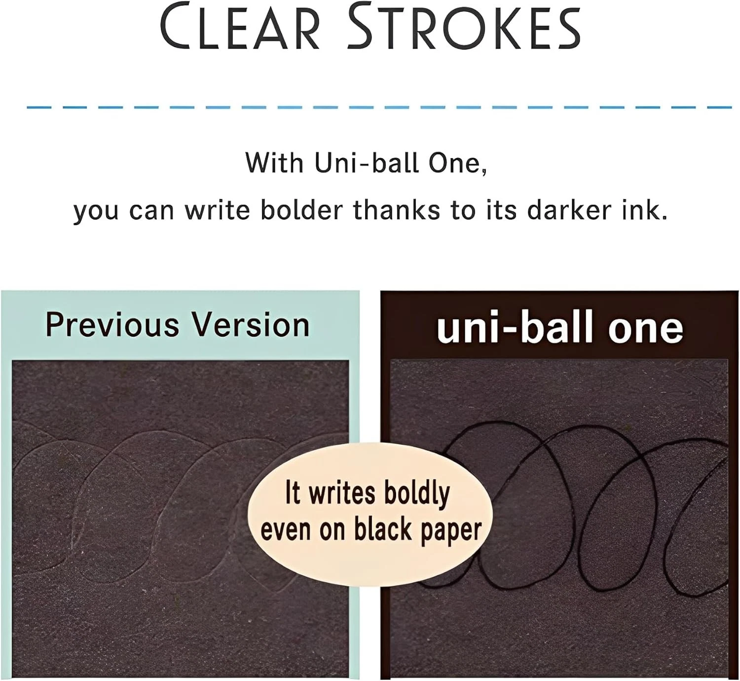 uni-ball one P Limited Ballpoint Pen ZENTO with Refill Japan Clear Limited NEW - Image 2