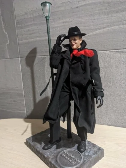 JOKER NOIR Custom 1/6 scale with bodie & parts Hot Toys FREE SHIPPING WORLDWIDE