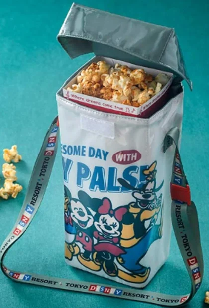 Tokyo Disney Resort Mickey & Friends Popcorn Case Bucket AWESOME DAY NEW
