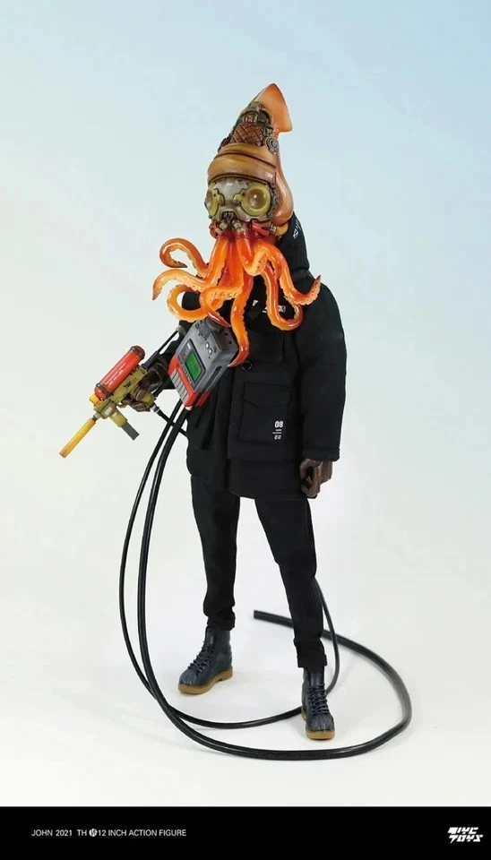 BLACK13PARK B13P set figures 1/6 Black Laborary Octopus Brothers FREE SHIPPING - Image 3