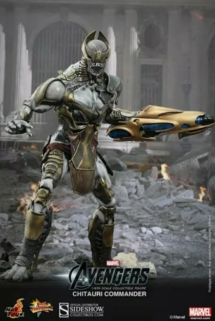 HOT TOYS MOVIE MASTERPIECE CHITAURI COMMANDER MMS227 FREE SHIPPING worldwide