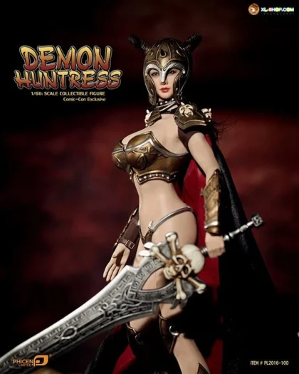 Demon Huntress 1/6 Scale Figure Comic Con Exclusive FREE SHIPPING