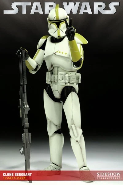 SIDESHOW CLONE SERGEANT Figure 1/6 scale FREE SHIPPING WORLDWIDE