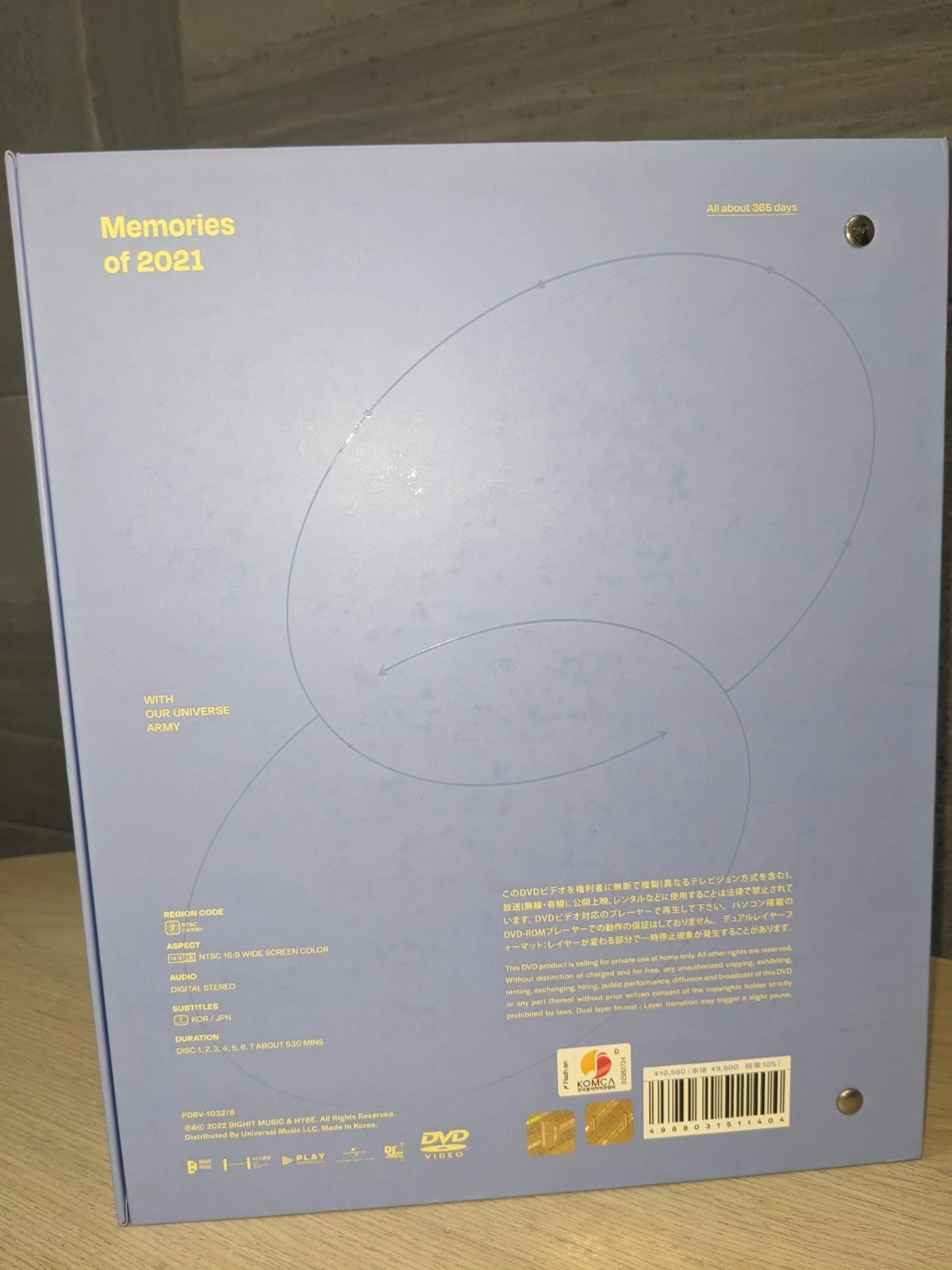 BTS K-POP MEMORIES 2021 DVD´s and pictures album Korea Edition FREE SHIPPING - Image 6