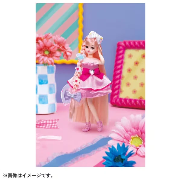 Takara Tomy Licca-chan Doll LD-06 Long Hair Licca-chan EX Fashion Doll Japan NEW - Image 2