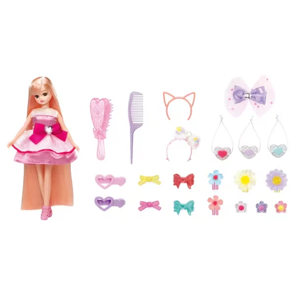 Takara Tomy Licca-chan Doll LD-06 Long Hair Licca-chan EX Fashion Doll Japan NEW - Image 5