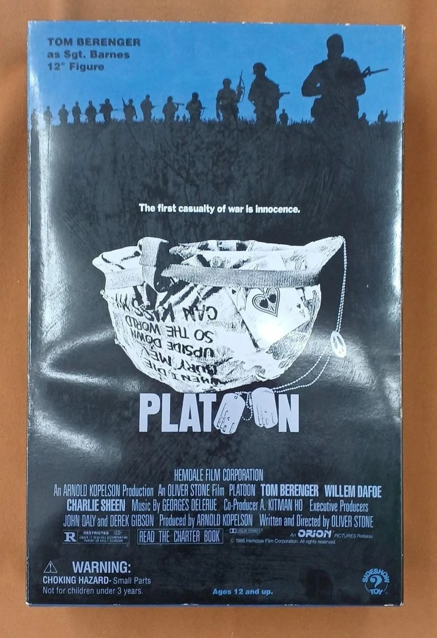 Sideshow Platoon Barnes Tom Berenger Action 1/6 scale FREE SHIPPING WORLDWIDE