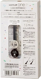 uni-ball one P Limited Ballpoint Pen ZENTO with Refill Japan Clear Limited NEW - Image 7