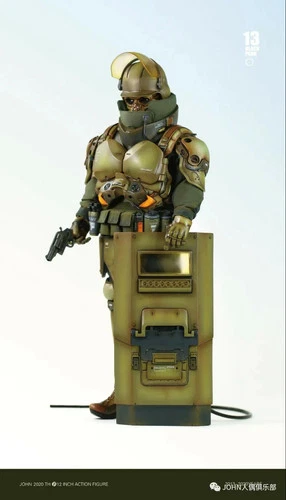 Black 13 Park B13 1/6 Bear Reshipment Suppressed Troops 1/6 scale FREE SHIPPING - Image 7