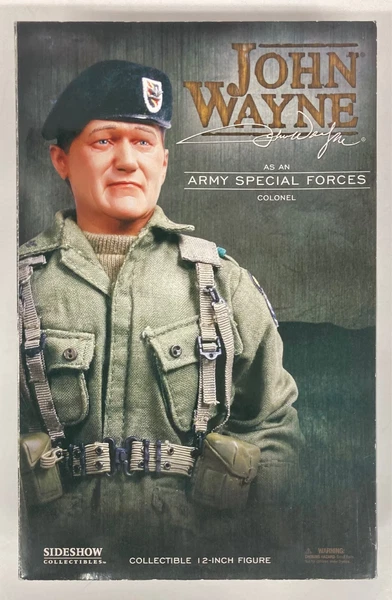 Sideshow John Wayne Army Special Forces Colonel Figure 1/6 scale FREE SHIPPING - Image 6