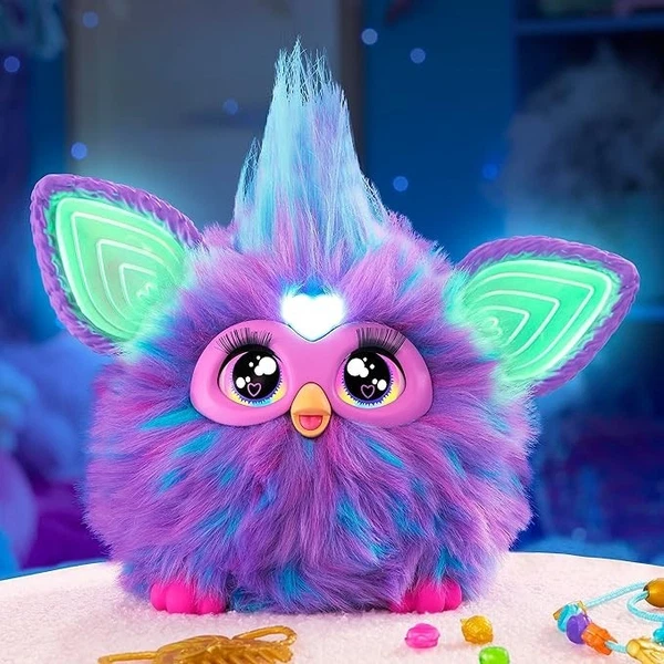 FURBY Hasbro Japan Purple colour Interactive Plush Toy FREE SHIPPING worldwide - Image 5