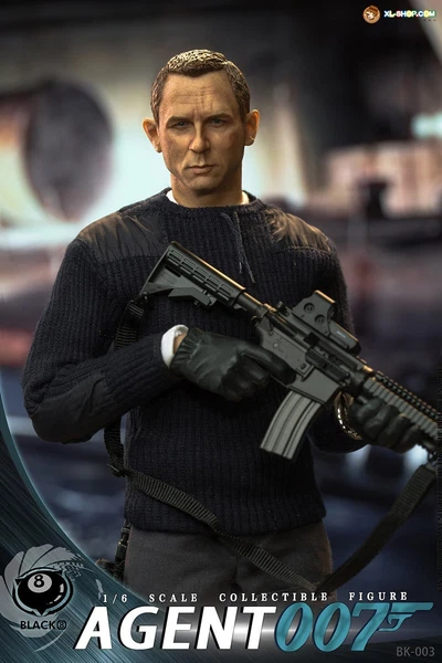BLACK 8 STUDIO Agent 007 1/6 Scale Figure BK-003 FREE SHIPPING worldwide - Image 6
