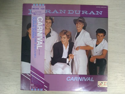 DURAN DURAN CARNIVAL RARE 12 INCH 5-TRACK MINI-LP FROM JAPAN, WITH OBI