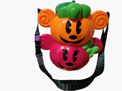 Tokyo Disney Resort Mickey Minnie Popcorn Bucket Halloween 2013 Limited Japan