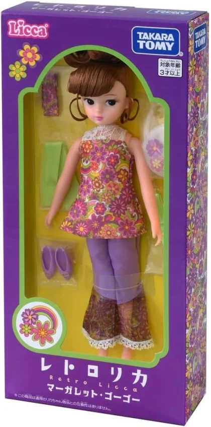 Takara Tomy Retro Licca Chan Margaret Go-Go GoGo Fashion Doll 2025 IN STOCK