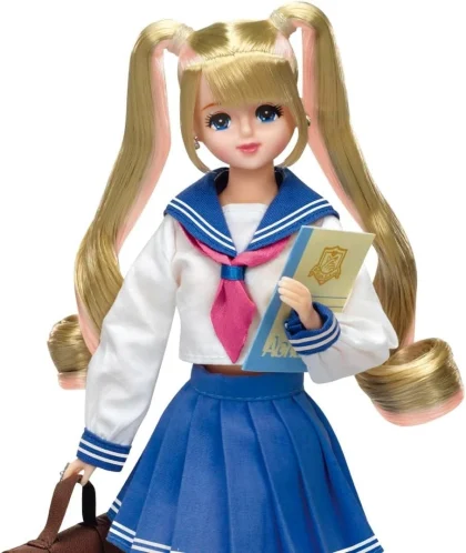 Takara Tomy JK Licca-chan Jenny Doll Sailor Moon Style Uniform Japan