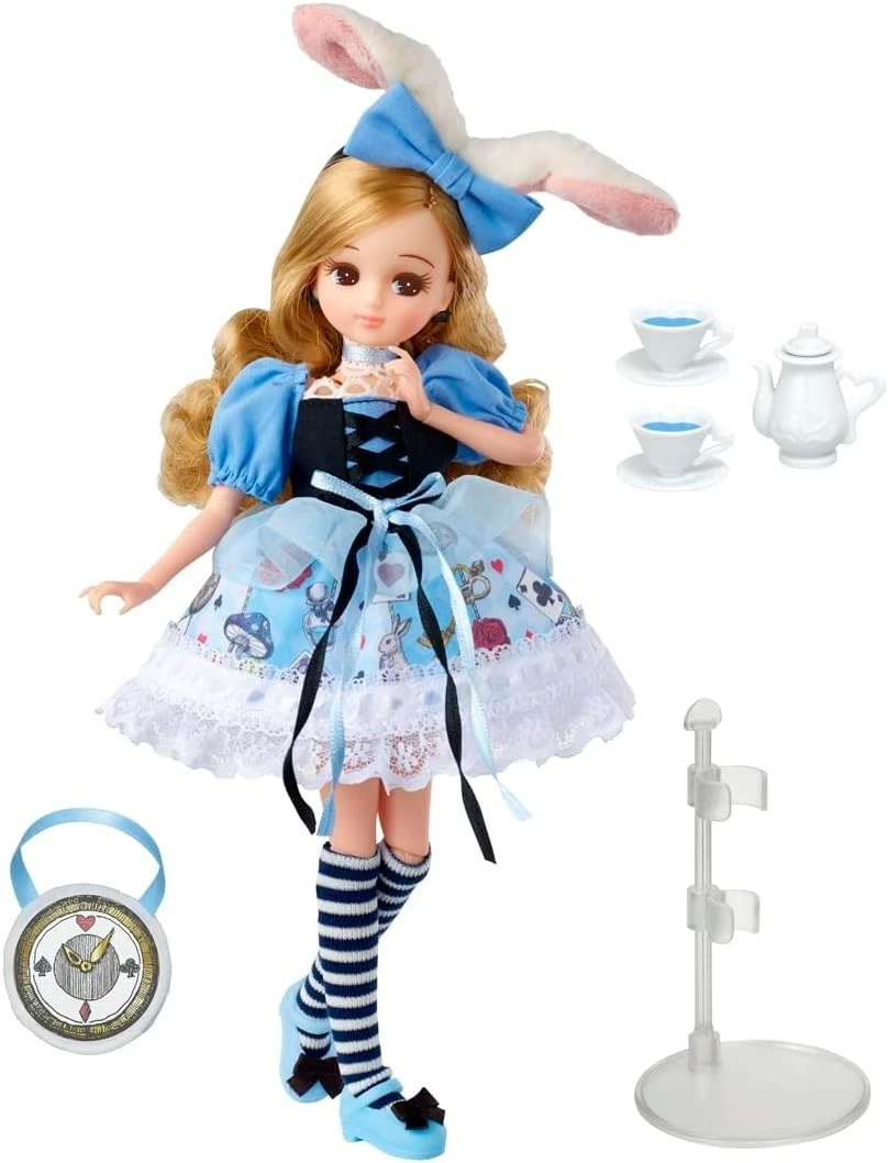 Takara Tomy Photogenic Licca Mystic Wonderland Doll Neo Body Tea Set 8+ Japan - Image 4