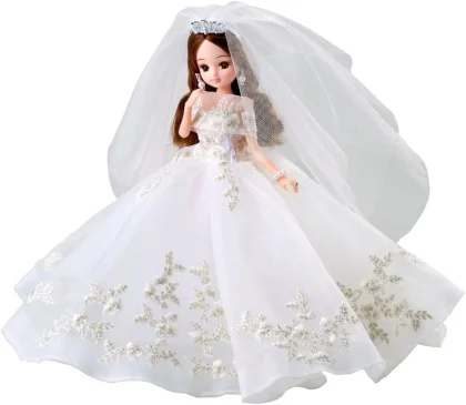 Takara Tomy Photogenic Licca Hatsuko Endo Wedding Style Doll Magnolia Japan NEW