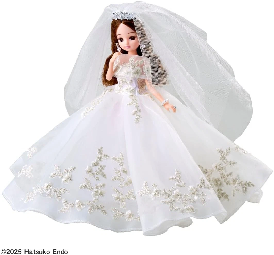 Takara Tomy Photogenic Licca Hatsuko Endo Wedding Style Doll Magnolia Japan NEW - Image 2