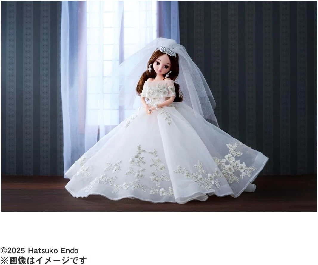 Takara Tomy Photogenic Licca Hatsuko Endo Wedding Style Doll Magnolia Japan NEW - Image 5