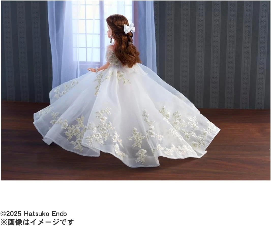 Takara Tomy Photogenic Licca Hatsuko Endo Wedding Style Doll Magnolia Japan NEW - Image 6