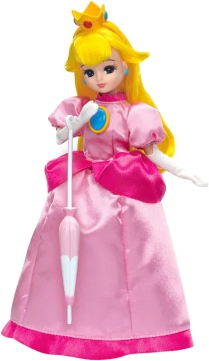 Licca Chan Super Mario Doll Takara Princess Peach Tomy Nintendo Japan