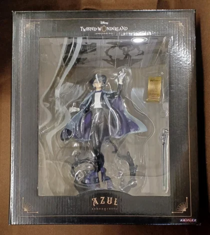 Disney Twisted Wonderland Azul Ashengrotto 1/8 Scale Figure ANIPLEX w/ Bonus